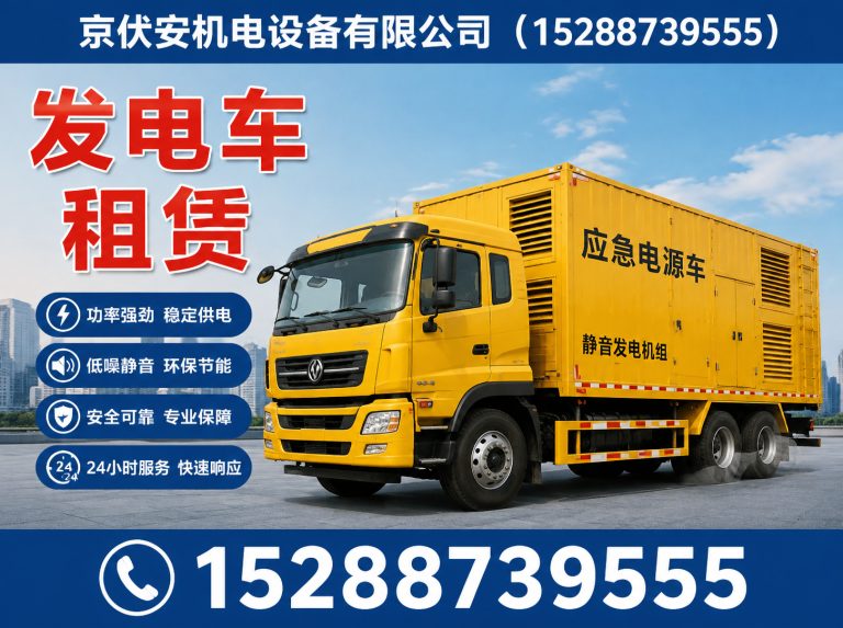 十堰发电机租赁展示图
